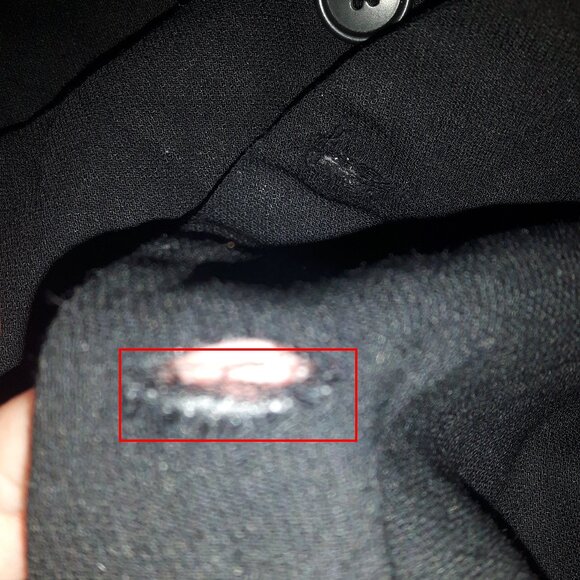 Black Suit Vest XL - Picture 5 of 7